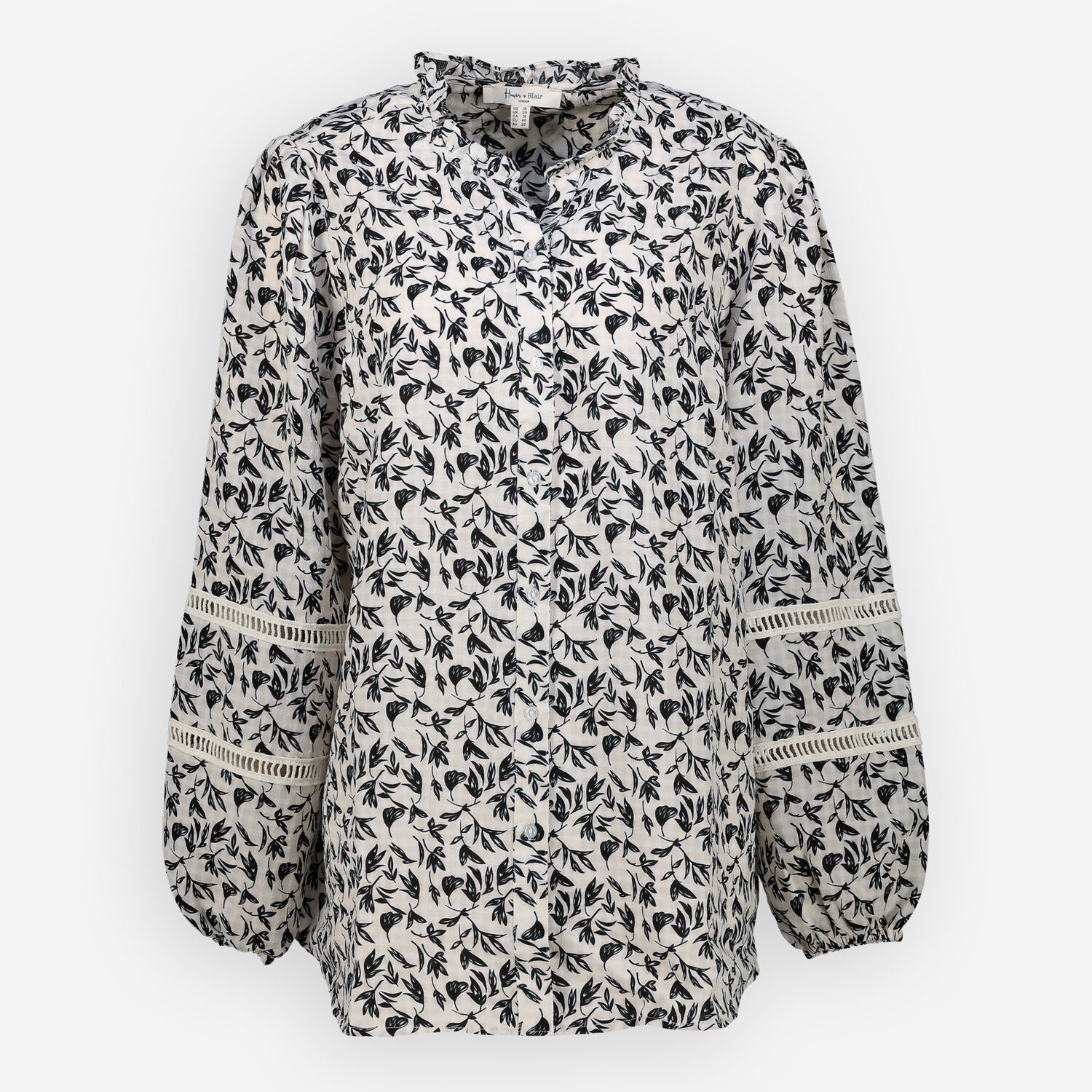 White Leaf Shirt - TK Maxx UK