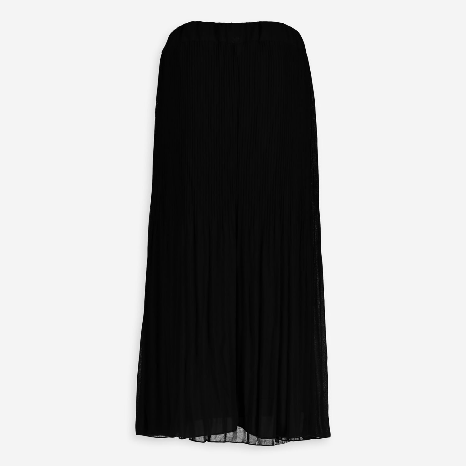Black Pleated Midi Skirt - TK Maxx UK