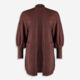 Brown Knitted Longline Cardigan - Image 1 - please select to enlarge image
