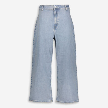 Blue Wide Leg Denim Jeans - TK Maxx UK