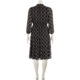 Black Spotted Midi Dress - Image 2 - please select to enlarge image
