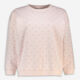 Pink Star Patterned Sweatshirt - Image 1 - please select to enlarge image