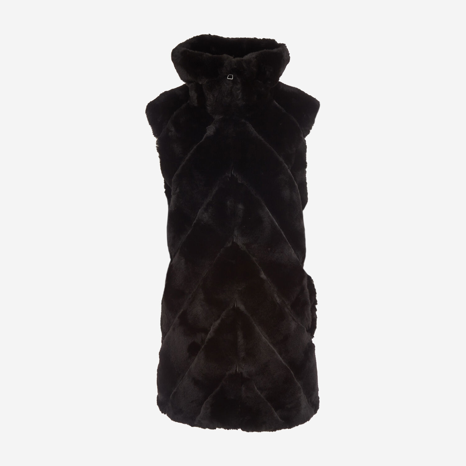 Plus Size Faux Fur Gilet Size 16 Faux Fur Gilet In Silver Chi Chi