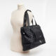 Black Quilted Weekender Bag - Image 2 - please select to enlarge image