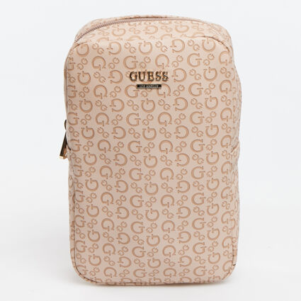 Blush Scattered Logo Sling Bag  - Image 1 - please select to enlarge image