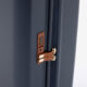 Small Navy Amalfi Hardshell Suitcase - Image 3 - please select to enlarge image