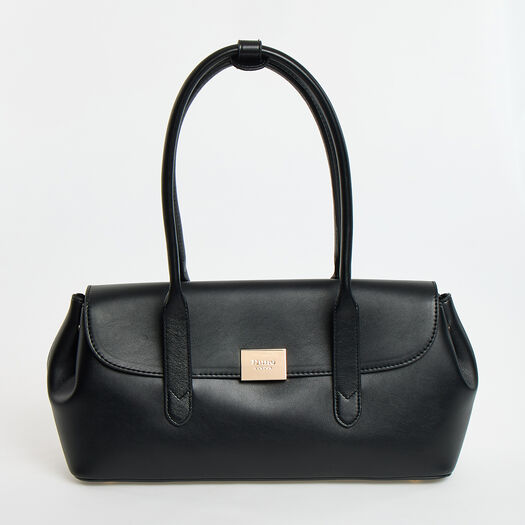 Black Decode Shoulder Bag - Image 1 - please select to enlarge image