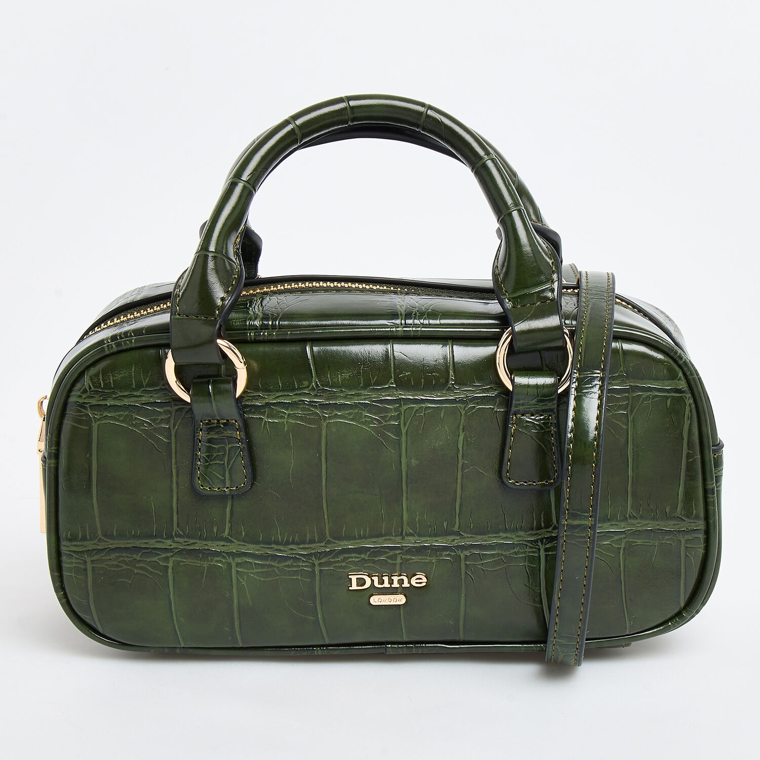 Green Reptile Effect Cross Body Bag TK Maxx UK - Main Image