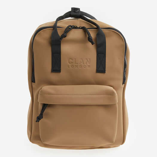 Brauner Hackney Rucksack - Bild 1 - bitte auswählen, um das Bild zu vergrößern