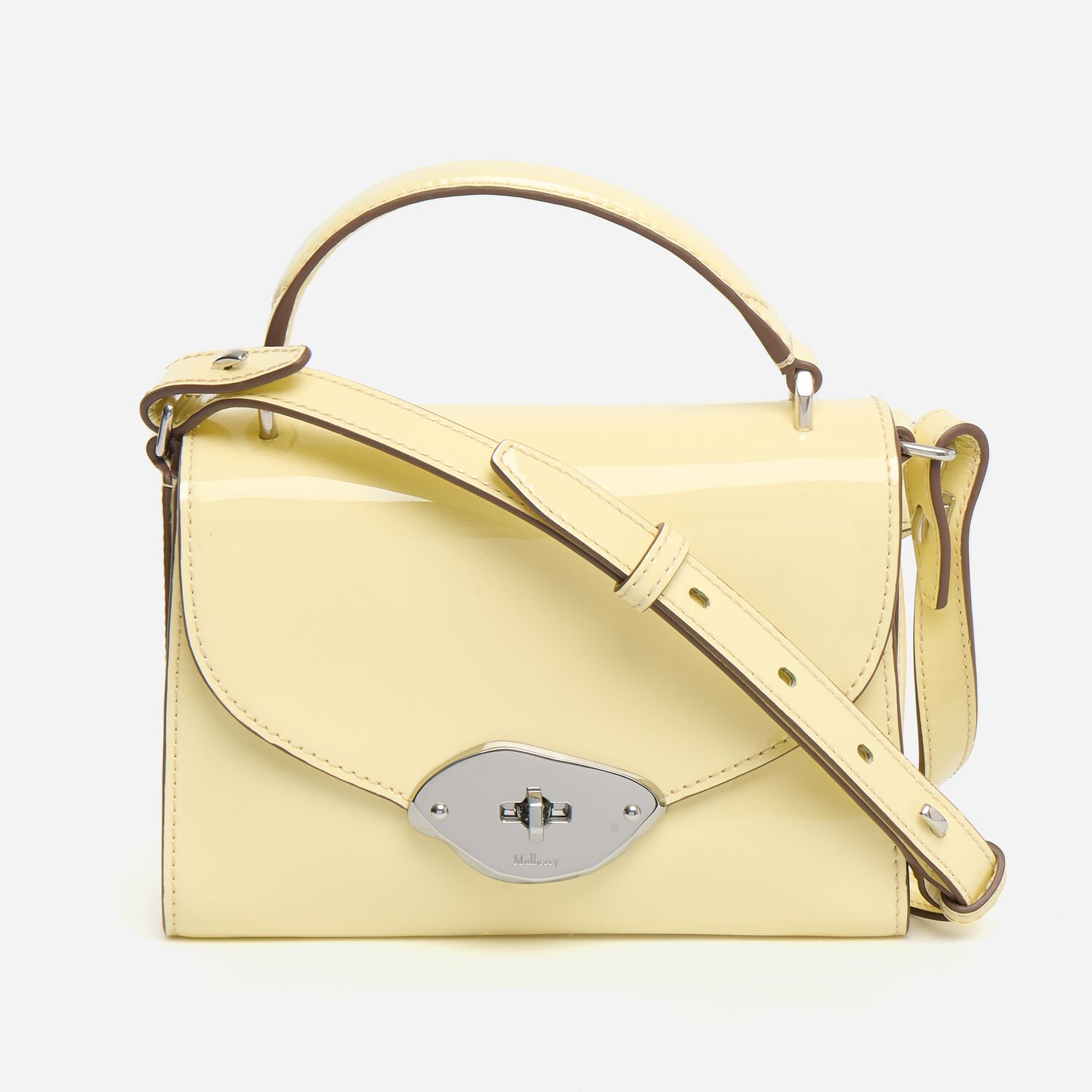 Yellow Patent Leather Lana Handbag TK Maxx UK