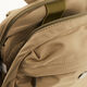 Olivgrüner Rucksack mit Logo-Details - Bild 3 - bitte auswählen, um das Bild zu vergrößern