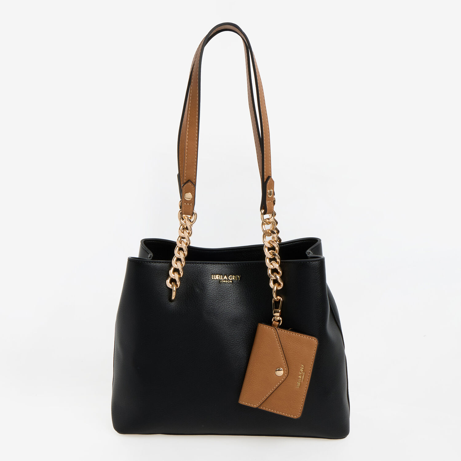 Black Multicompartment Grab Bag With Mini Wallet TK Maxx UK