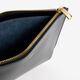 Dark Navy Pochette Clutch - Image 3 - please select to enlarge image