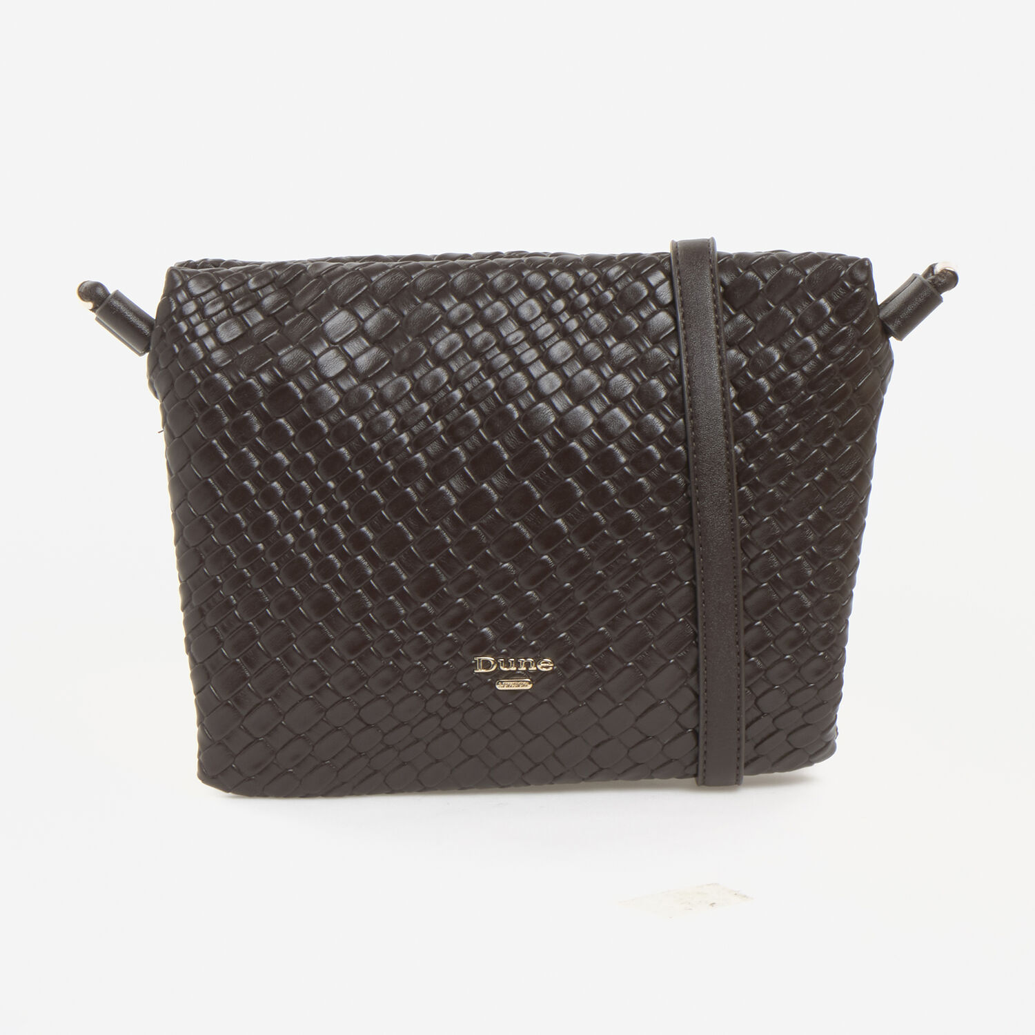 Dark Brown Drimrose Woven Shoulder Bag TK Maxx UK