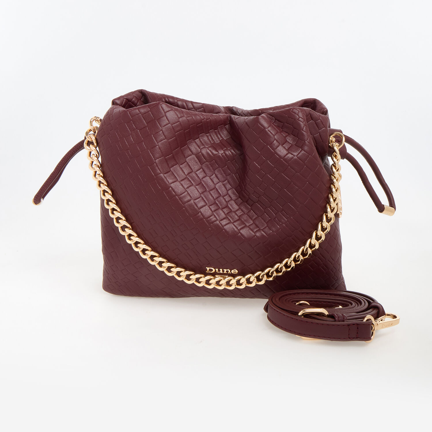 Burgundy Drimrose Shoulder Bag TK Maxx UK1