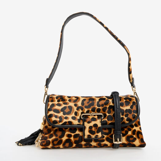 Multicolour Leopard Brittle Shoulder Bag - Image 1 - please select to enlarge image