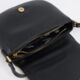 Black Jones Flap Crossbody Bag  - Image 3 - please select to enlarge image