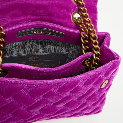 Royal Purple Kensington Shoulder Bag - TK Maxx UK