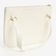 Cream Leather Crossbody Bag - Image 4 - please select to enlarge image