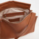 Brown Slouchy Messenger Bag - Image 3 - please select to enlarge image