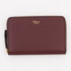 Burgundy Zip Around Purse  - Image 1 - please select to enlarge image