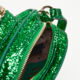 Green Glitter Cross Body Bag  - Image 3 - please select to enlarge image