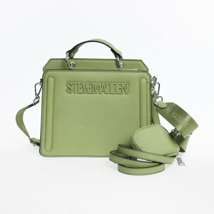 Green Bevelyn Satchel - Image 1 - please select to enlarge image