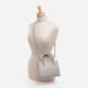 Grey Structured Mini Tote Bag  - Image 2 - please select to enlarge image