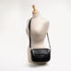 Black Leather Cross Body Bag - Image 2 - please select to enlarge image