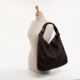 Dark Brown Woven Shoulder Bag - Image 2 - please select to enlarge image