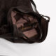 Dark Brown Woven Shoulder Bag - Image 3 - please select to enlarge image