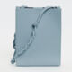 Blue Leather Shoulder Bag  - Image 1 - please select to enlarge image