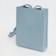 Blue Leather Shoulder Bag  - Image 4 - please select to enlarge image