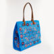 Blue Floral Tote Bag - Image 4 - please select to enlarge image