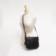 Black Twin Top Cross Body Bag - Image 2 - please select to enlarge image
