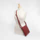 Burgundy Leather Cross Body Bag  - Image 2 - please select to enlarge image
