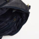 Navy Leather Shoulder Bag - Image 3 - please select to enlarge image