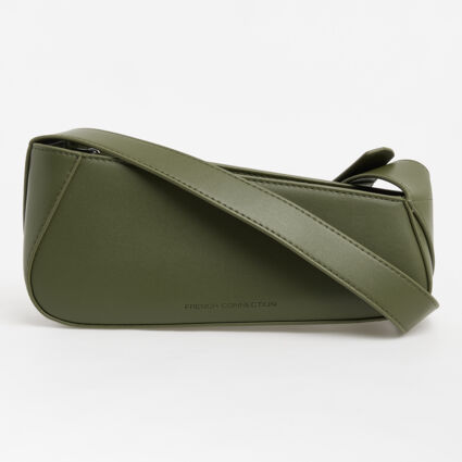 Green Diagonal Shoulder Bag  - Image 1 - please select to enlarge image