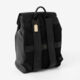 Black Leather Ella Backpack  - Image 4 - please select to enlarge image