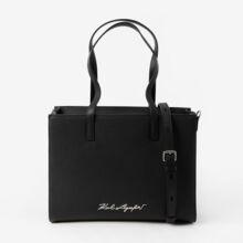 Black Leather Shoulder Bag