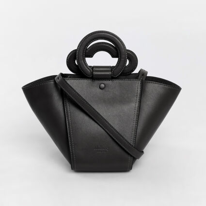 Black Mini Riders Top Handle Bag - Image 1 - please select to enlarge image