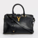 Black Pre-Loved Cabas Ligne Y Bag - Image 1 - please select to enlarge image