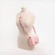 Pink Leather Cross Body Saddle Bag - Image 2 - please select to enlarge image