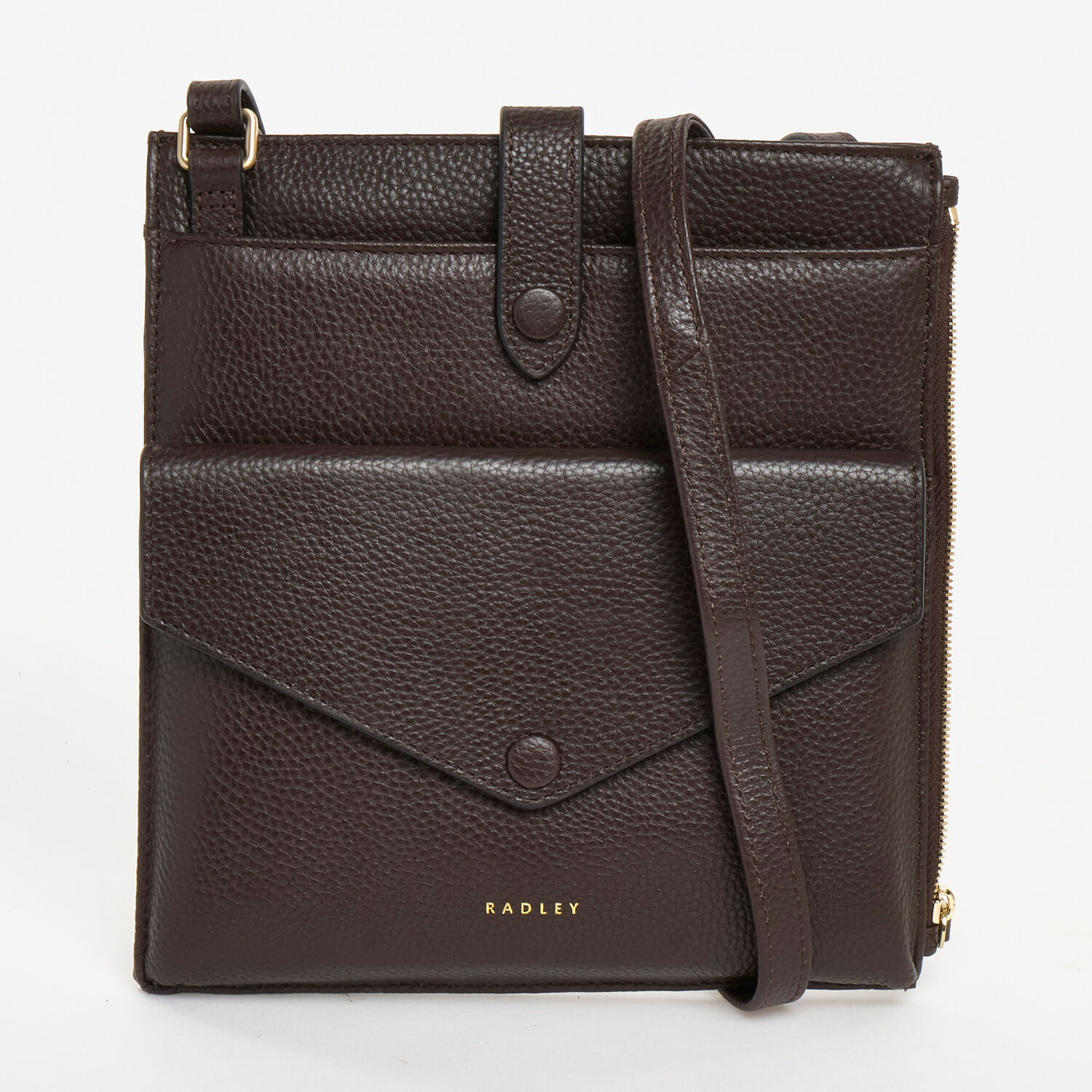 Brown Leather Wilton Way Cross Body Bag TK Maxx UK