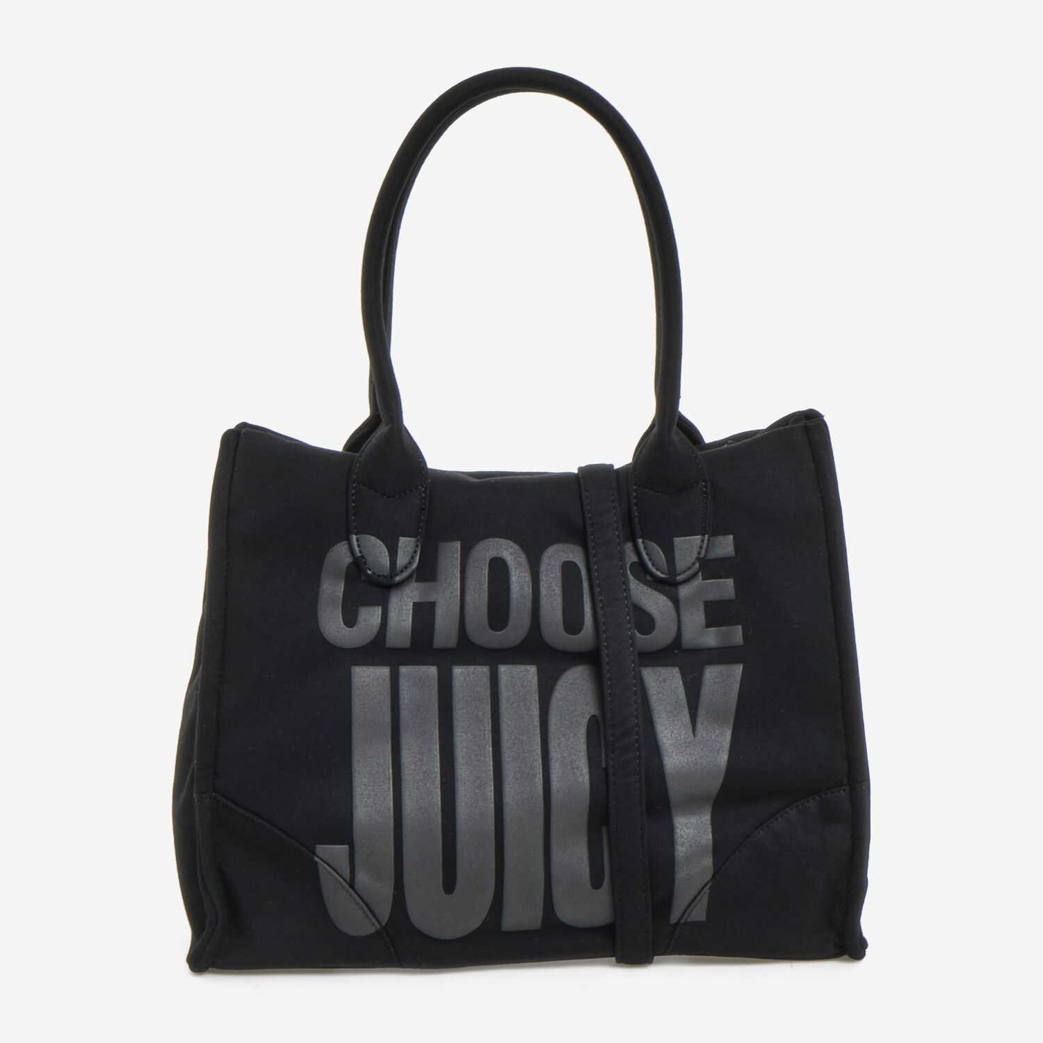 Black Logo Jersey Tote Bag TK Maxx UK
