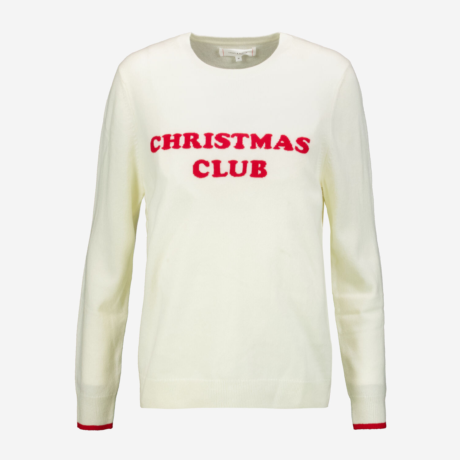 Cream Christmas Club Wool Blend Jumper TK Maxx UK