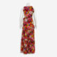 Floral Ruffle Maxi Dress  - Image 2 - please select to enlarge image
