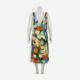 Colourful Floral Midi Dress  - Image 2 - please select to enlarge image