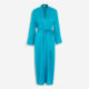 Blue Silk Robe - Image 1 - please select to enlarge image