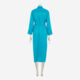 Blue Silk Robe - Image 2 - please select to enlarge image